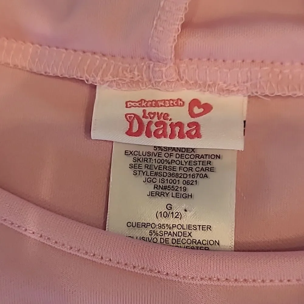 NWT Love Diana Pink Hooded Dress